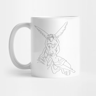 Psyche Revived by Cupid's Kiss Mug